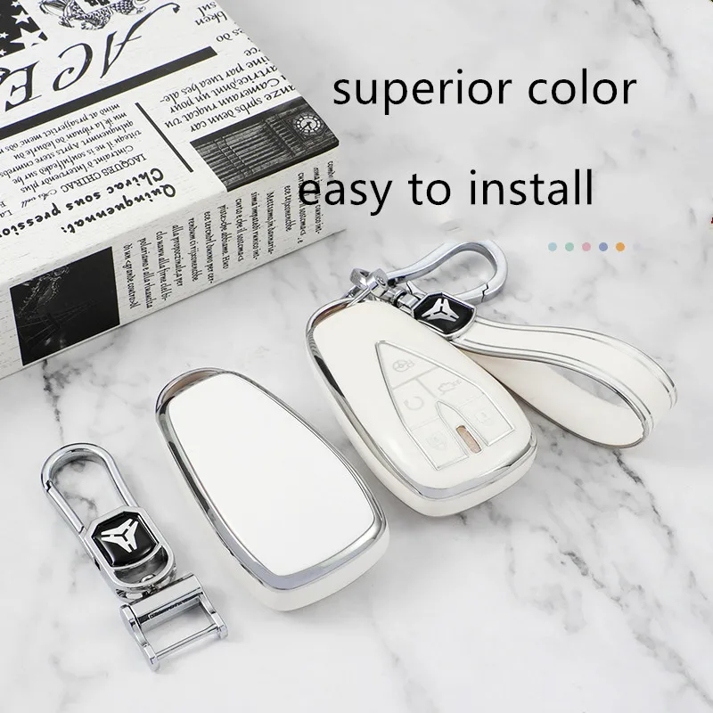 

Tpu Car Key Case Cover for Changan CS35PLUS CS35 Plus CS55 PLUS CS75 PLUS Eado UNI-T for Changan Oushang X5 X7 EV 2019 2020 2021