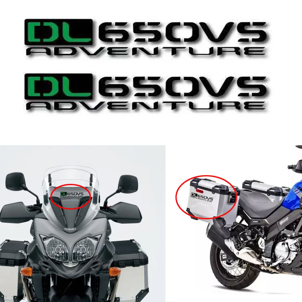 

Tank Pad Emblem Decal Stickers Adventure For Suzuki DL 650 Vstrom DL650 V-strom ADV