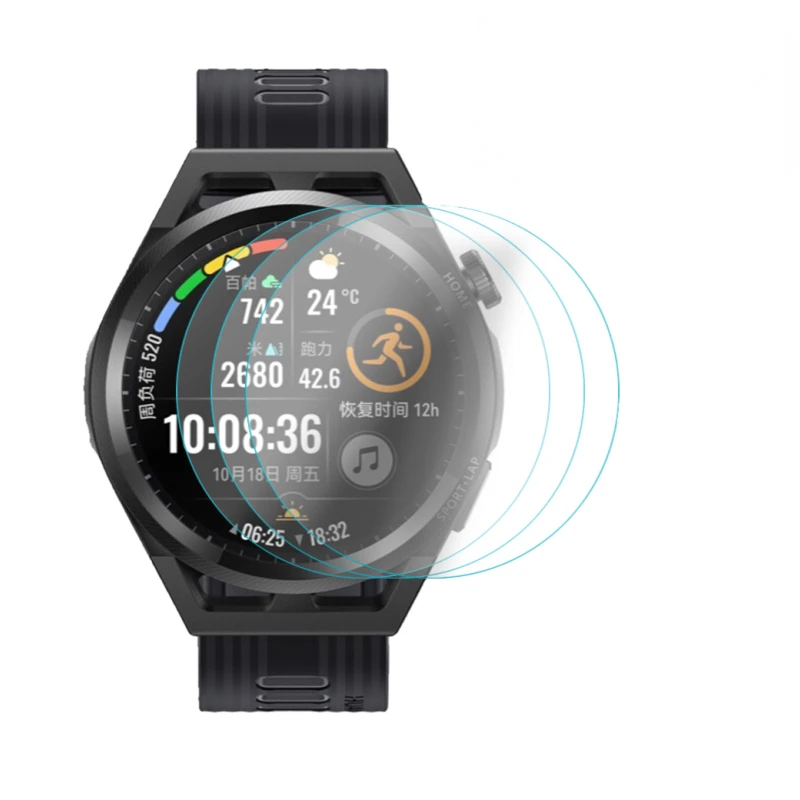 

6/2/1pcs For Watch GT Runner Screen Protector Tempered Glass Anti-Shatter Film GT2 GT3 46mm For GT2 Pro GT3 Pro