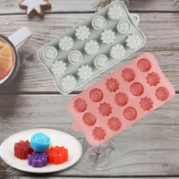 silicone chocolate mold cake mold decorating tools soap baking mold ice tray mould flowers grass diy 3d non stick