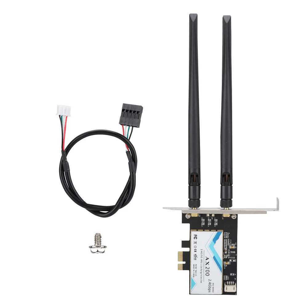 

Сетевая карта для Intel AX200NGW 802.11ax WiFi6 2400M PCI-E