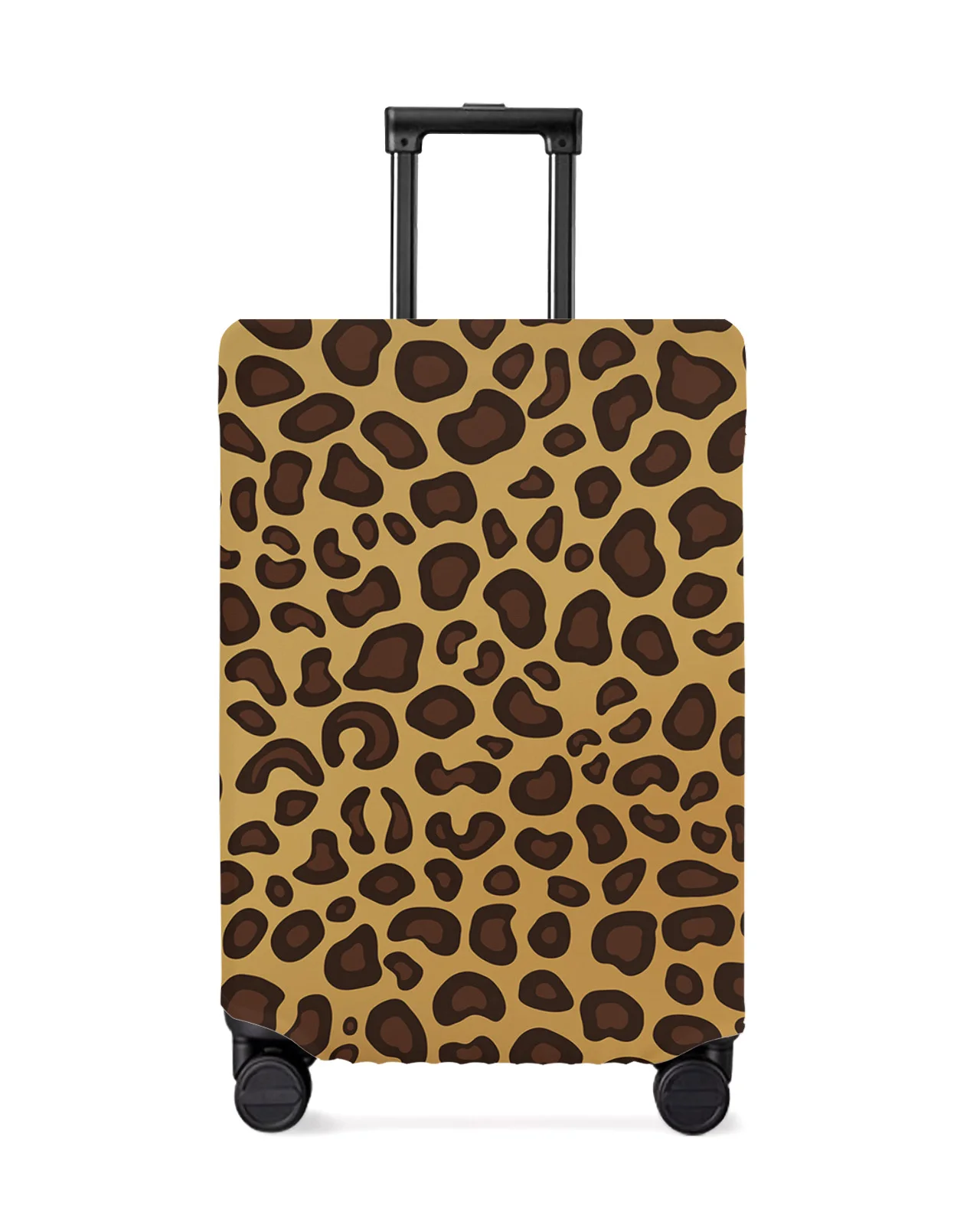 

Animal Skin Texture Leopard Print Travel Luggage Cover Elastic Baggage Cover Suitcase Case Dust Cover Travel Accessories
