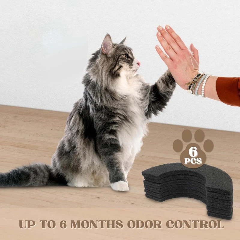 Замена фильтра для туалета-робота 4 — фильтры с активированным углем коробки