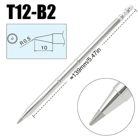 Сменные паяльные жала T12-B2 BC2 C4 для Hakko fx951