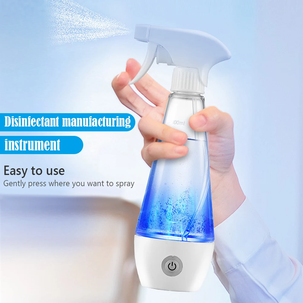 

Salt-Water Generator Spray Disinfectant Manufacting Equipment Portable Household Disinfectant Water Making Machine