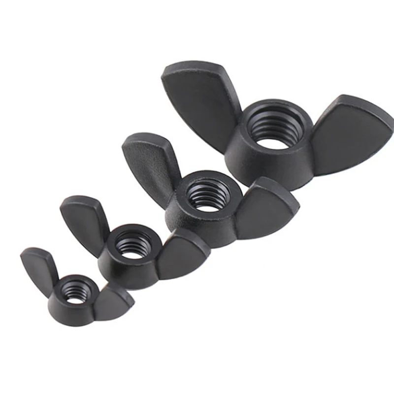 DIN315 Барашковые гайки-бабочки M3 M4 M5 M6 M8 M10 M12 Пластиковые нейлоновые баратиновые
