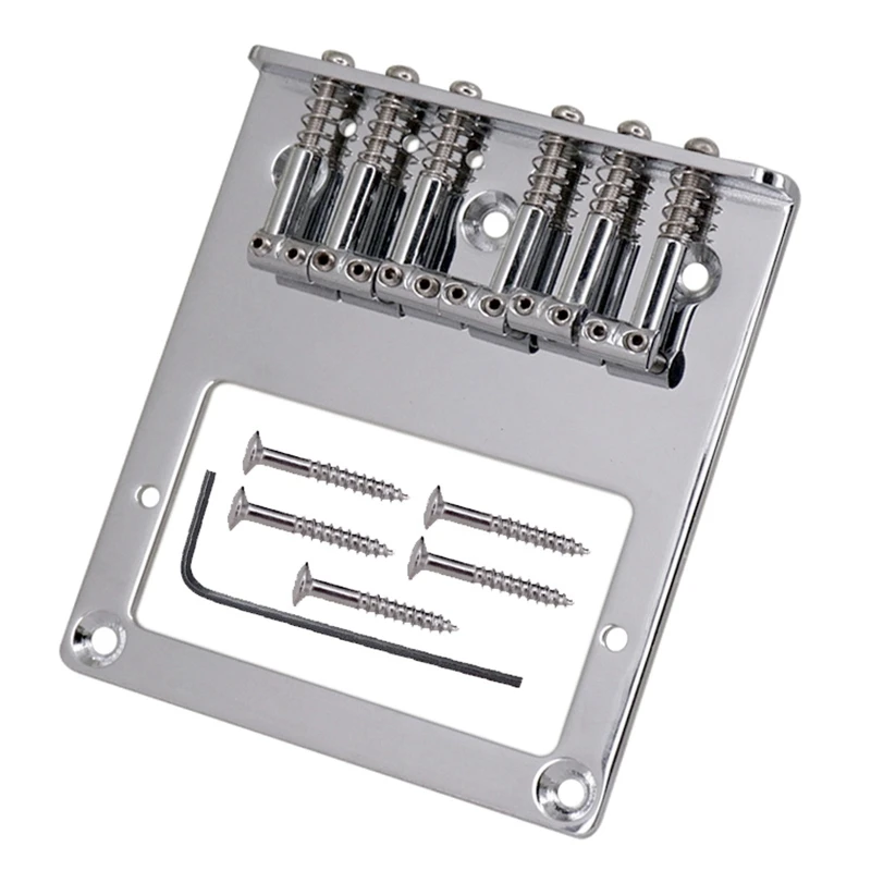 

Metal Guitar Bridge 7-Character String, Fixed Bridge At The End Of The String, For TL Electric Guitar Bridge