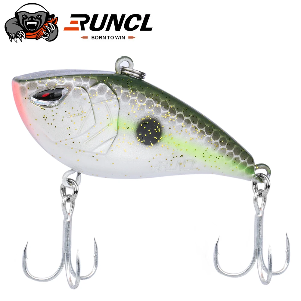 

RUNCL Fishing Lure Hard Bait VIB 14g 21g Artificial Crankbait JerkBait Winter Fishing Tackle Lure Lipless Fishing Wobbler Lure