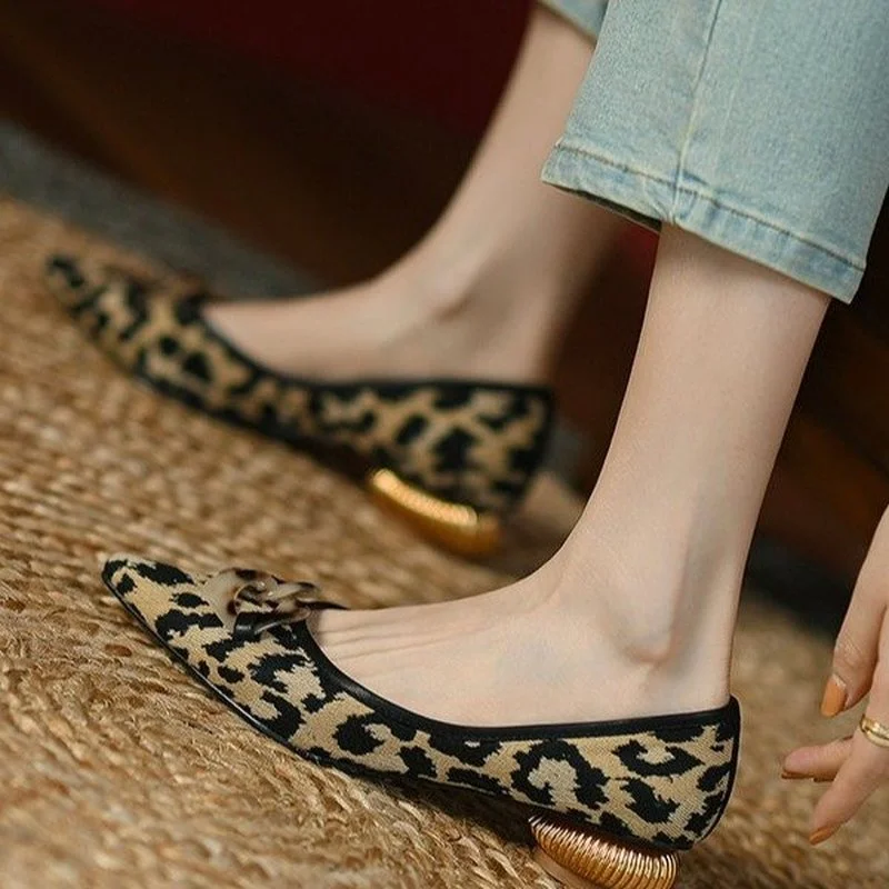 

Womens Stretch knitted mixed color moccasins breathable cozy work shoes brief slip-on fashion ladies flats light driving loafers
