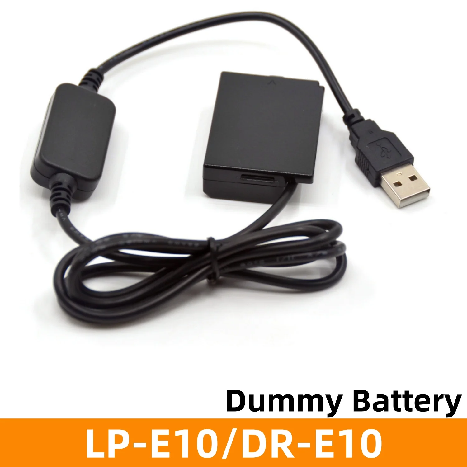 USB-кабель постоянного тока LP-E10 для Canon EOS-1500D 1300D 1200D 1100D Kiss X50 EOS-Rebel T3 T5 T6 T7