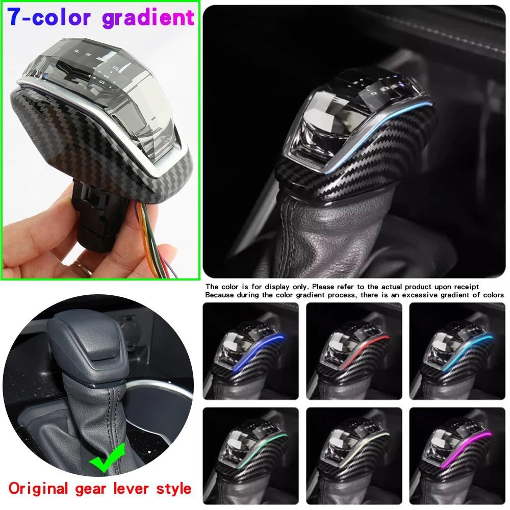 Сменная прозрачная ручка переключения передач для Toyota Highlander RAV4 KLUGER VENZA HARRIER