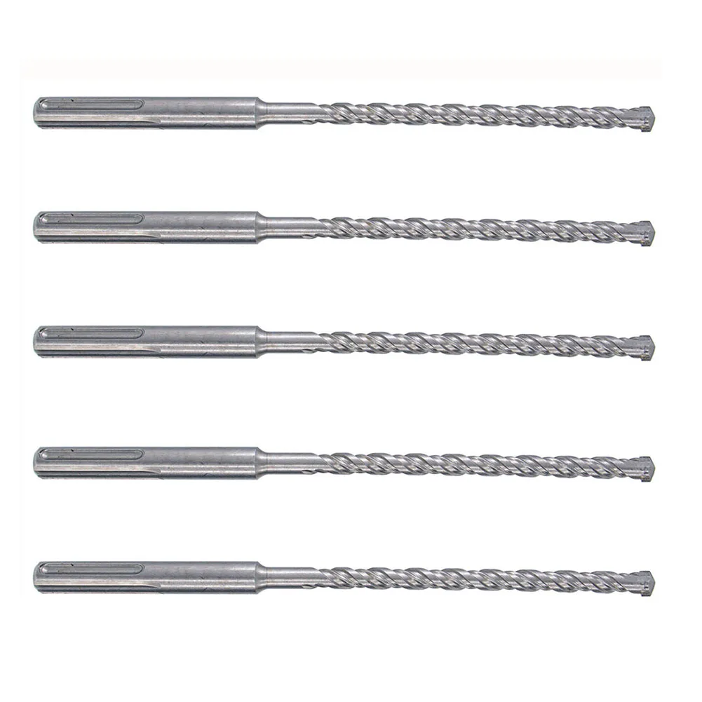 

1pc Impact Drill Bits Carbide Steel Impact Drill Bit 5×160mm Masonry Concrete Drill Bit SDS PLUS Shank Power Tool Parts