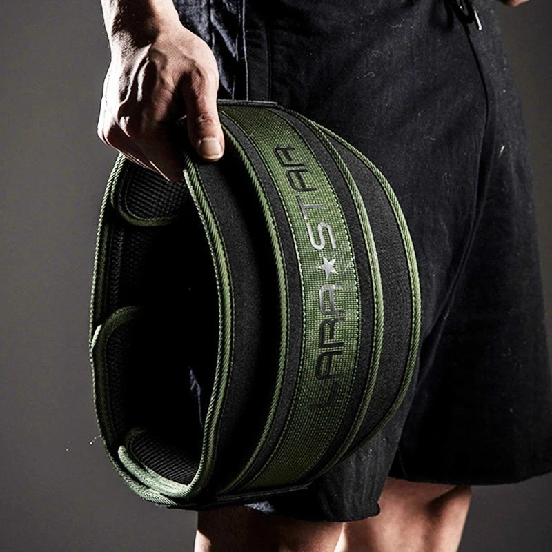 

Nylon Equipment Training Weightlifting Fitness Belt Heavy High Intensity Squat Deadlift Gym Waist For Back Support Thickening