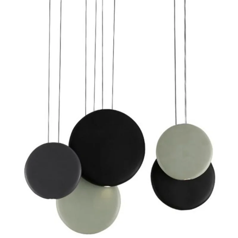 

Современный светодиодный подвесной светильник LukLoy в скандинавском стиле, подвесной светильник для кухни, гостиной, лофта, одежды, подвесно...