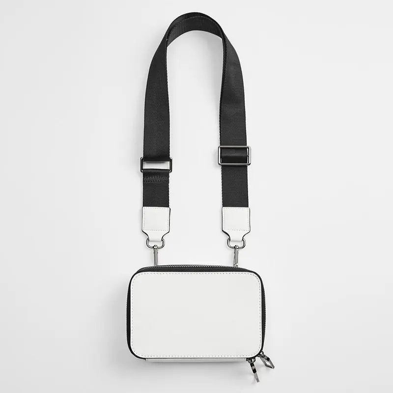 

Small Box Designer Bag Women Casual Shoulder Crossbody Bags 2022 New Fashion Pu Leather Wide Shoulder Strap Sac Messenger Bag