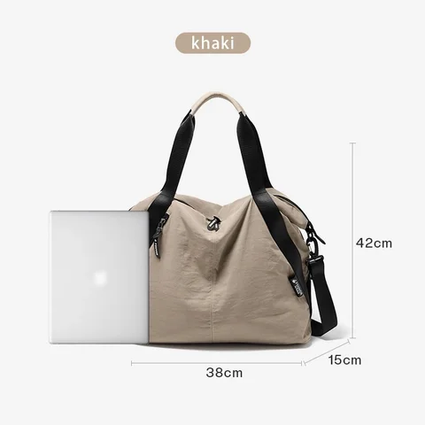 EPOL женская сумка, большая легкая повседневная сумка на плечо для путешествий, путешествий, молодежная сумка-тоут для подростков 3043-09