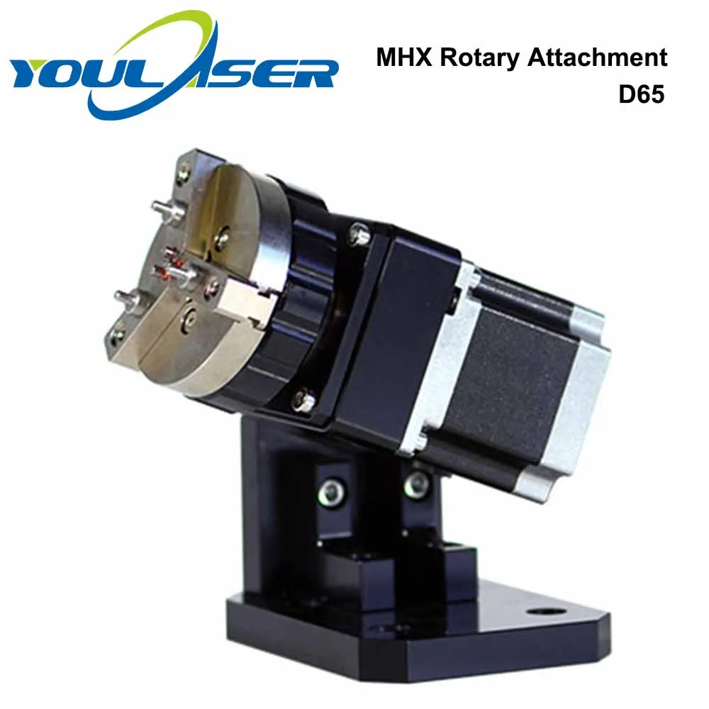

Rotary Engraving Attachment with Chucks Max Dia. 65mm 125mm for Laser Marking Machine