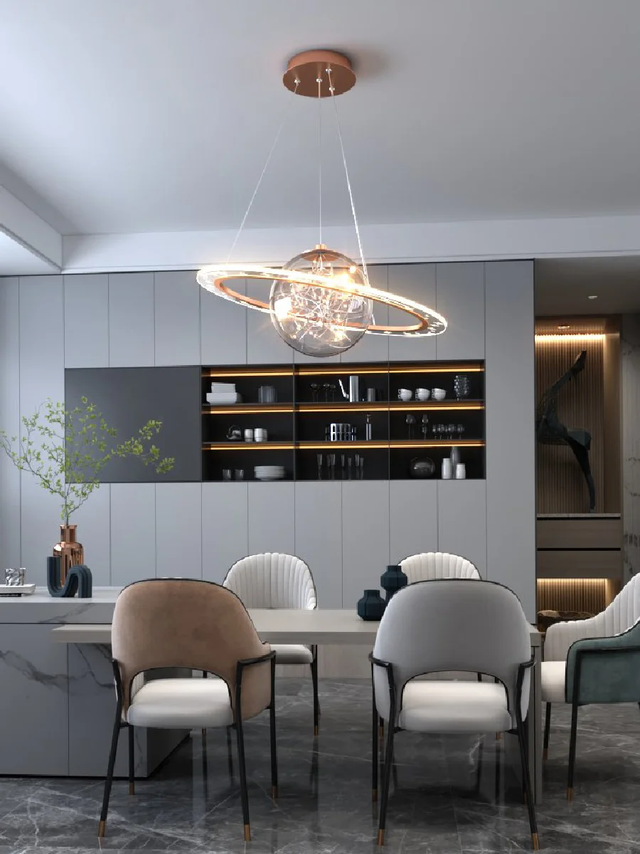 

Современная люстра, лампа для спальни, креативный подвесной светильник, лампа для детской комнаты, освещение для гостиной, лампы, скандинав...