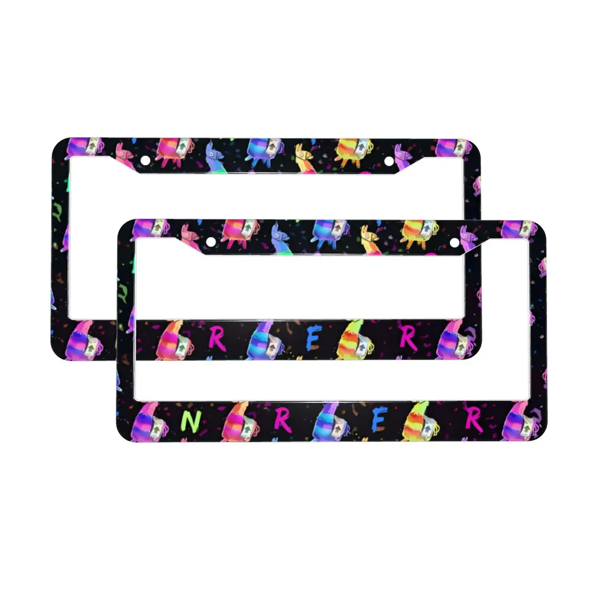 

Universal Aluminum Alloy US Car License Plate Frame Cover Auto Accessory Waterproof Number Plate Holder Car plate frame