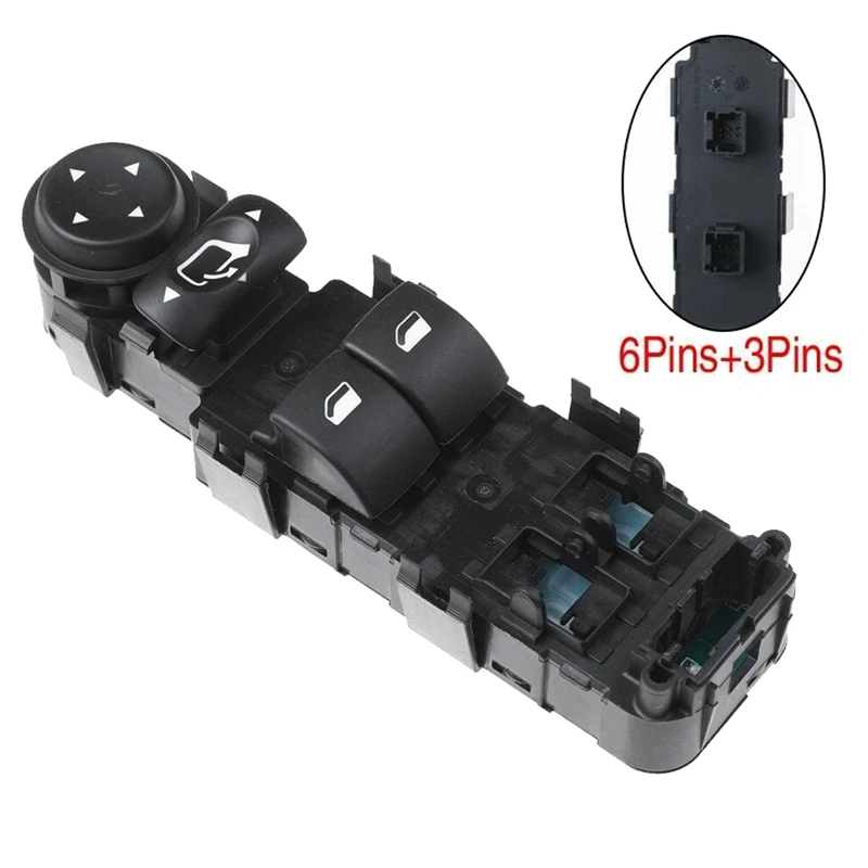 

6554.HE Front Left Electric Glass Lifter Switch For Citroen C4 2004-2010 9651464277