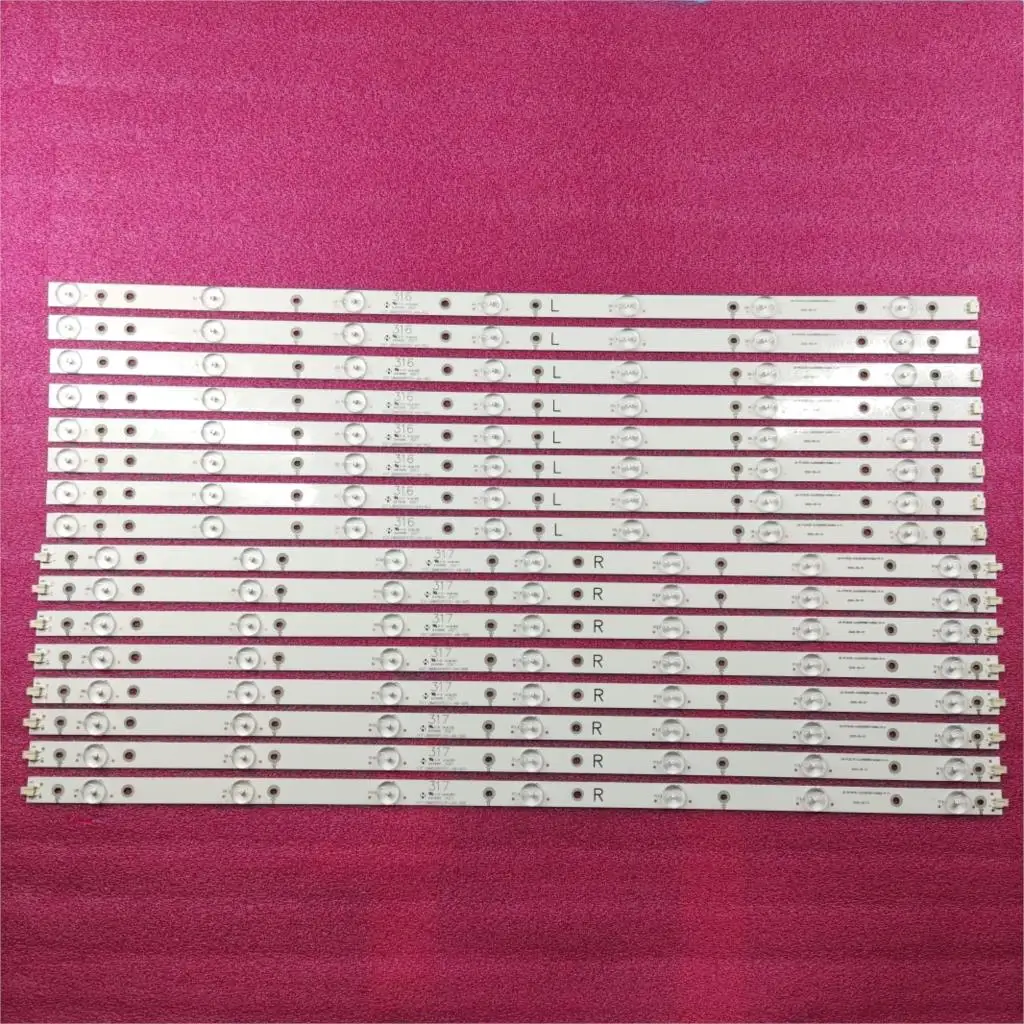 

LED-лента для телевизора JIAMEN 65", 16 шт.