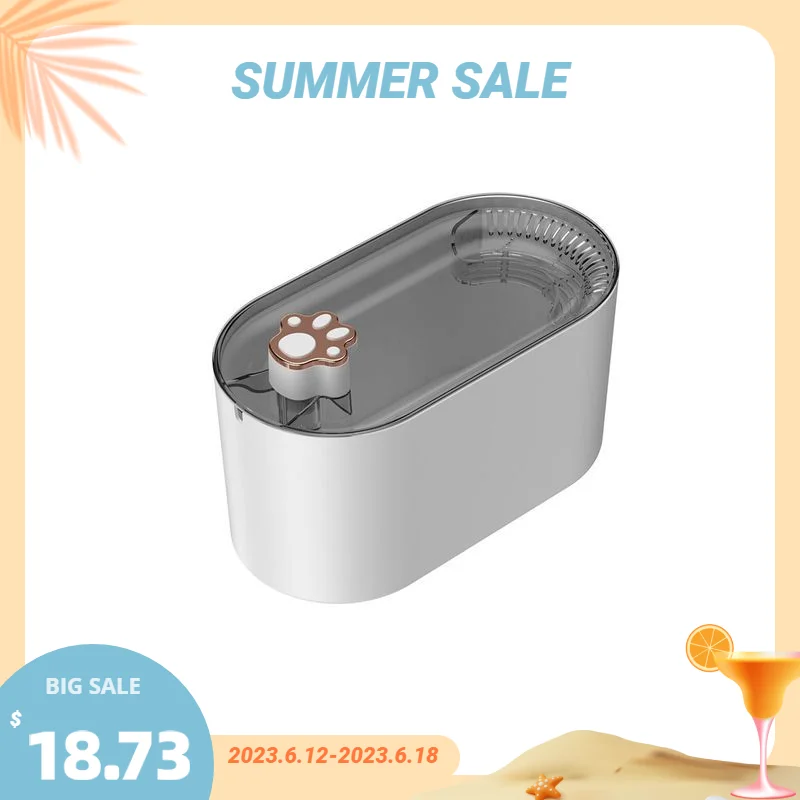 

Автоматический питьевой фонтанчик для кошек, бесшумная электрическая поилка с фильтром и USB, 3 л, для домашних животных, собак