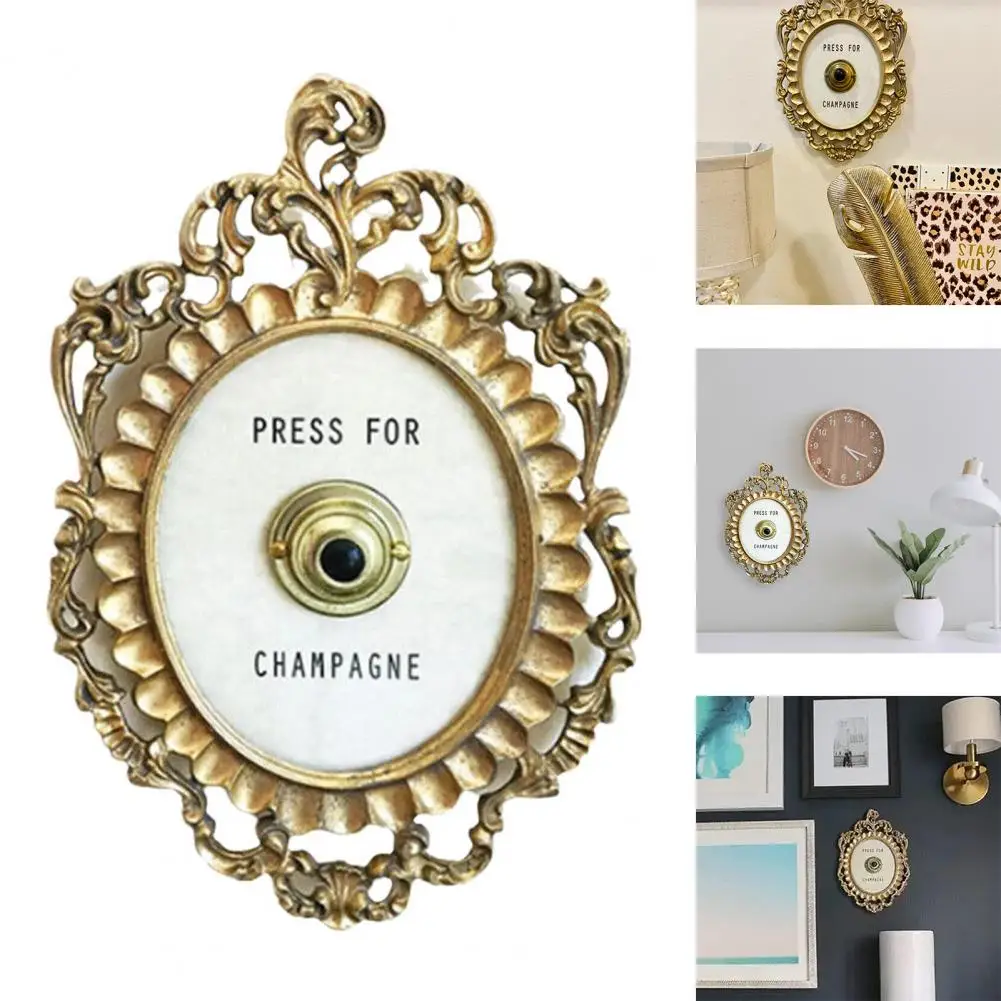 

Металлический дверной звонок в европейском стиле для ресторана, 1 комплект