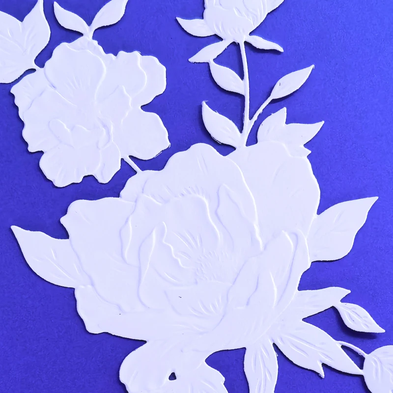 Gemini букет-3d рельефная папка для самостоятельного изготовления поздравительных