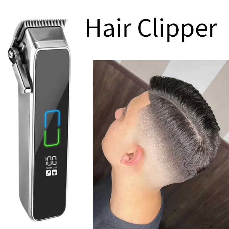 

USB Hair Clipper Professional Powerful Electric hair trimmer Barber Shaver Trimmer Beard 0mm Men Hair Cutting Machine for men T9