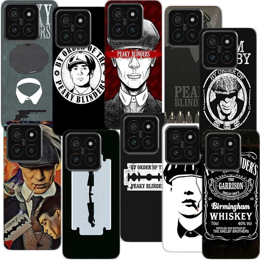 Новый прозрачный чехол с логотипом Peaky Blinders Cross для Xiaom Mi 12 12T 11T 10T 9T 13 11 10 9 8 Lite CC9 CC9E