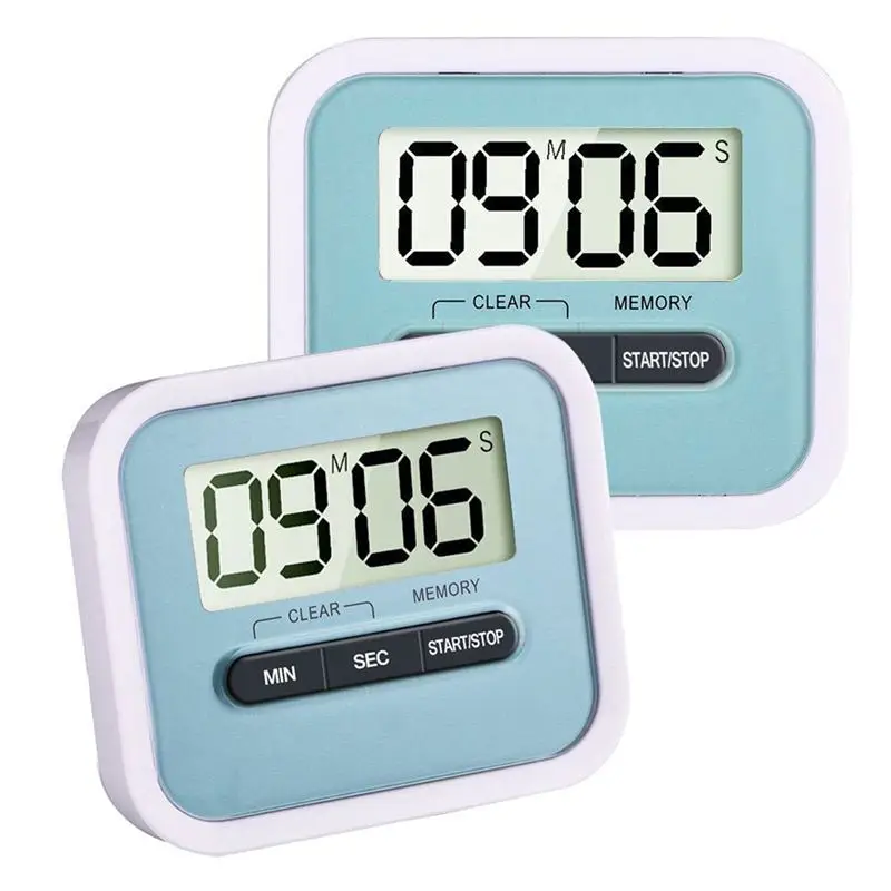 

LBER 2 Pack Magnetic Digital Cook Kitchen Timer With Loud Alarm