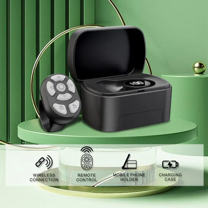 

Mobile Phone Remote Control Lazy Artifact Portable Mini Ring Remote Control Remote Control S20 Wireless