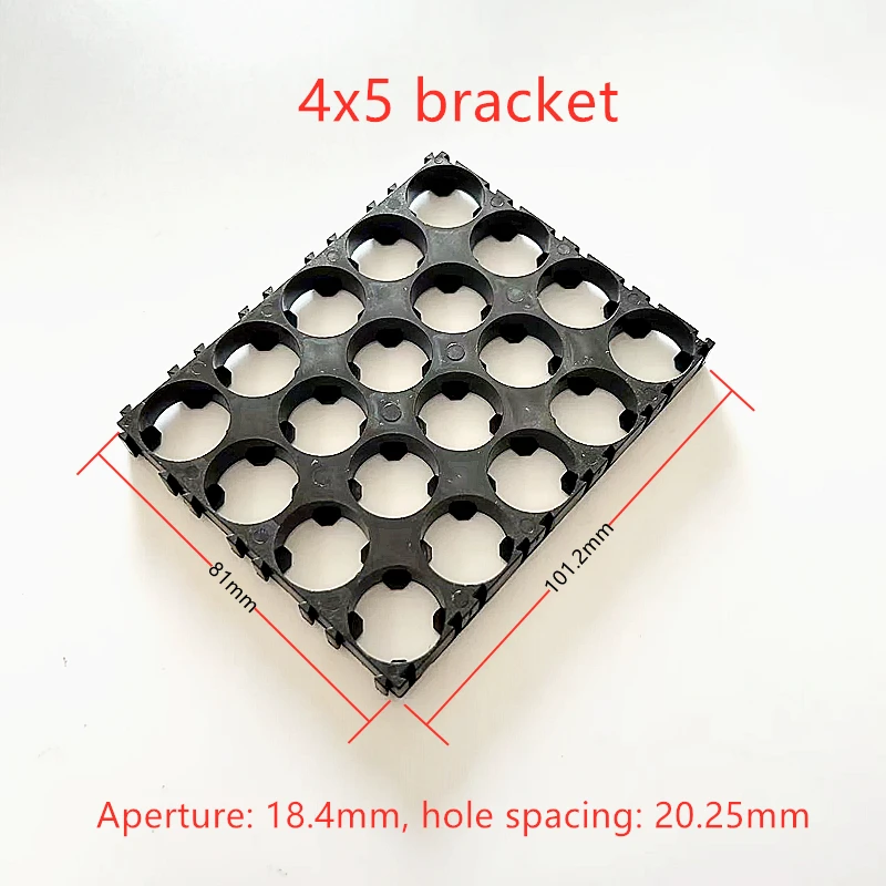 

20PCS 18650 Battery Holer With Card Slot Splicing Fixed Combination Connection Base DIY Assembly Battery Pack