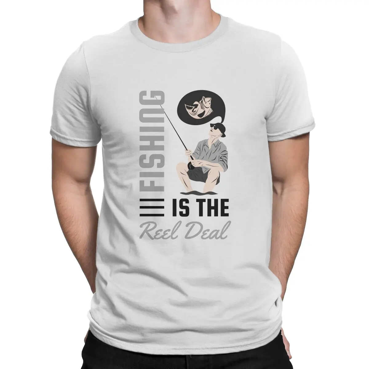 Fishing Reel Deal Special TShirt Fishing Casual T Shirt Summer T-shirt For Adult