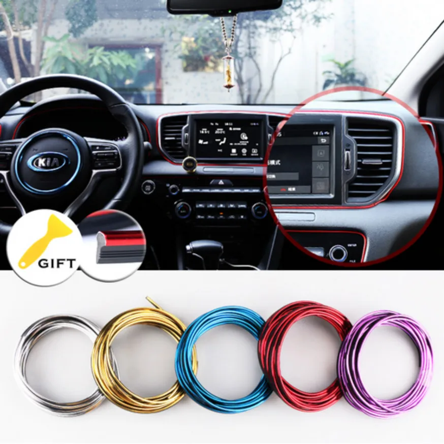 

For Mercedes Benz W117 W176 W177 W205 W204 W213 W253 W156 W218 W166 Car Styling Interior Accessories Decoration Strip