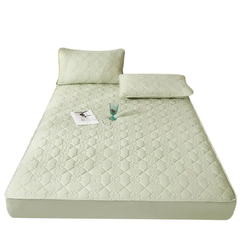 Cotton Bed Mattress Cover Sheets Single Sheet Thick
