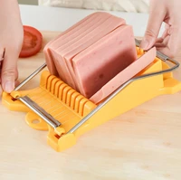 luncheon meat slicer 304 reinforced stainless steel boiled egg fruit soft cheese slicer spam cutter