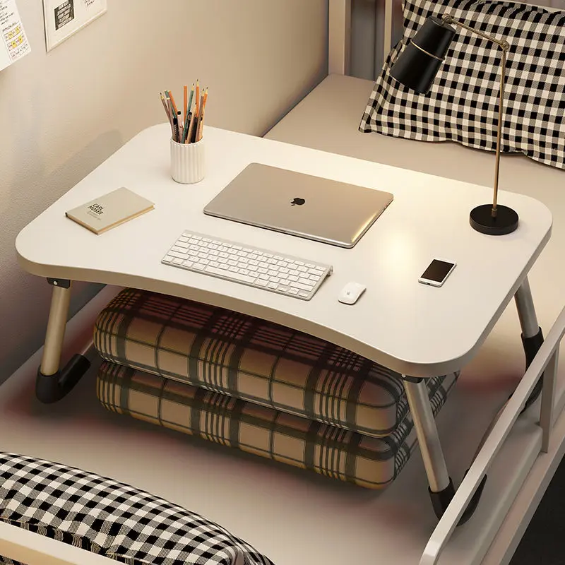 

Aoliviya Sh New on Bed Small Table Foldable Bay Window Kang Computer Desk Desk Home Lazy Study Table Dormitory