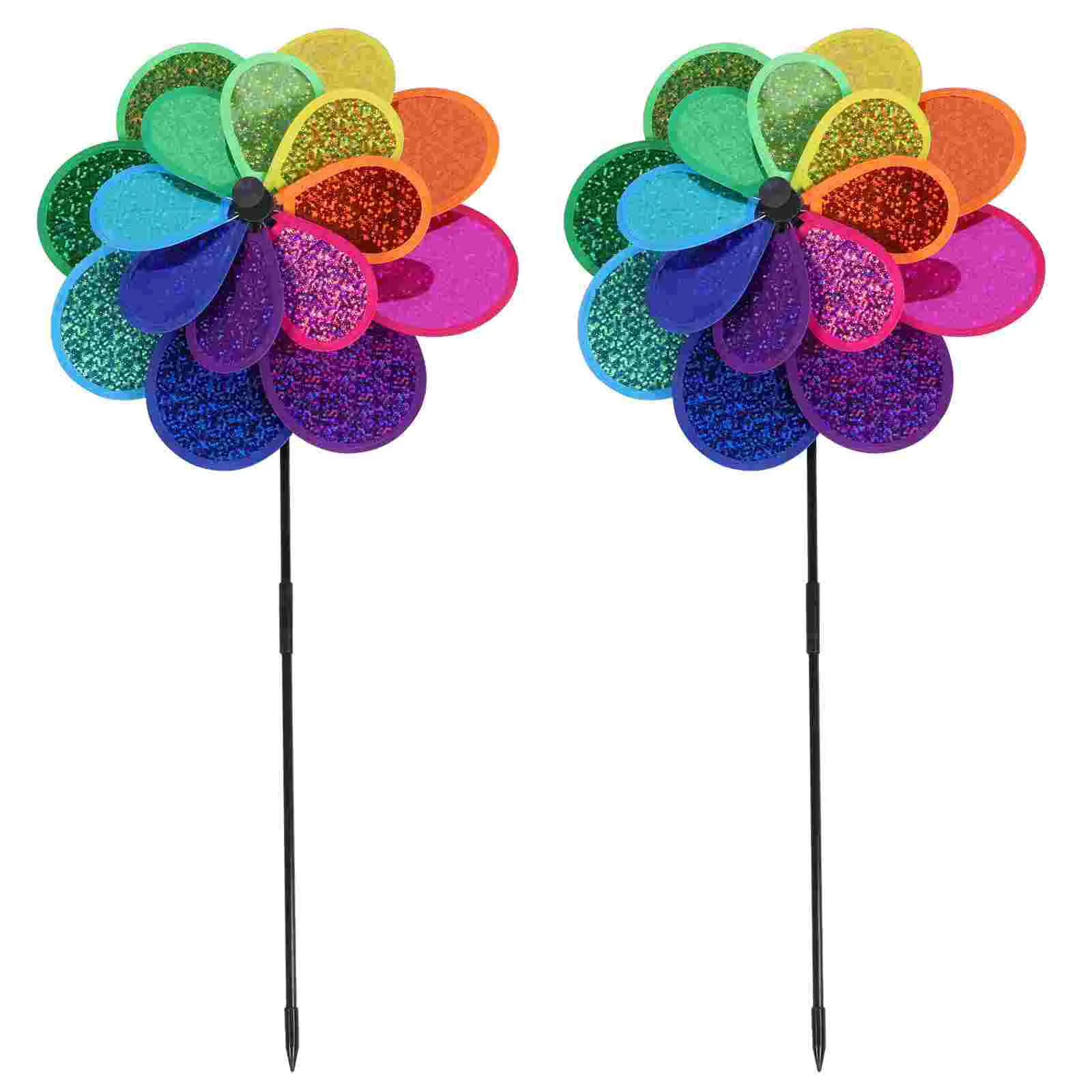 

Ветряная мельница для сада Pinwheelstoy Pinwheel, лужайка, вечеринка, подсолнечник, радужная стойка, декоративная детская Цветочная мельница для улиц...