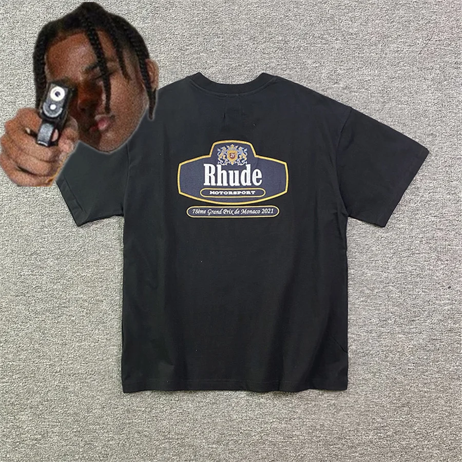 

Винтажная Футболка с принтом ревеня, для мужчин и женщин, 1:1, лучшее качество, Повседневная футболка ревеня, топы с коротким рукавом, футболк...