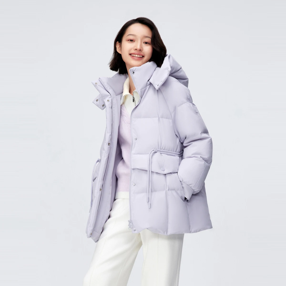 Женская зимняя утепленная куртка BOSIDENG