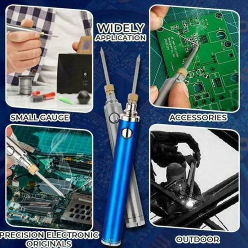 

USB Rechargeable Wireless Charging Soldering Tool Portable Welding Mini Battery Soldering Iron Tool