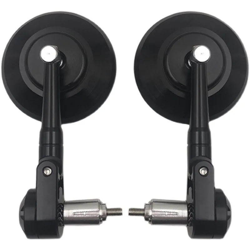 

Handlebar Mirror Motorcycle Side Mirrors Modified Accessories Universal Motorbike Rearview Mirror Nondestructive Installation