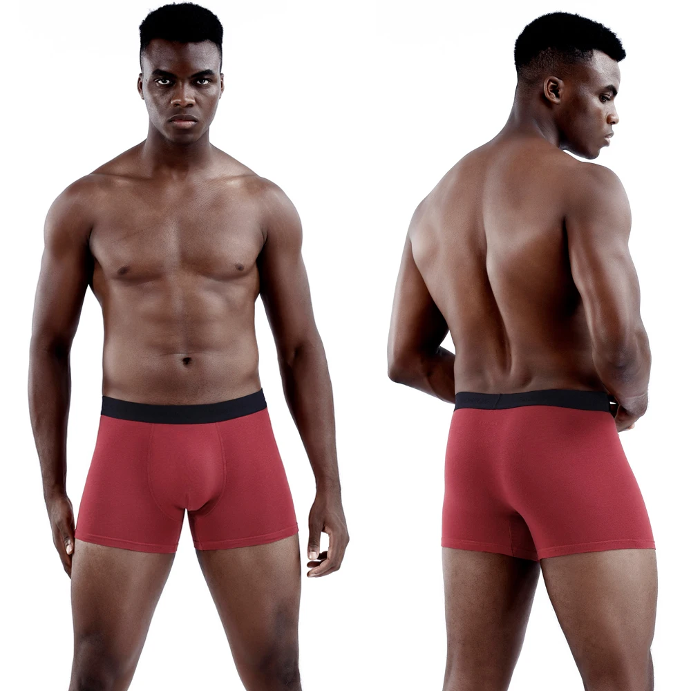 4Pcs Men's Panties Cotton Mens Boxershorts Quality Underwear For Man Boxers Pack Sexy Male Underpants Slip Calecon Homme