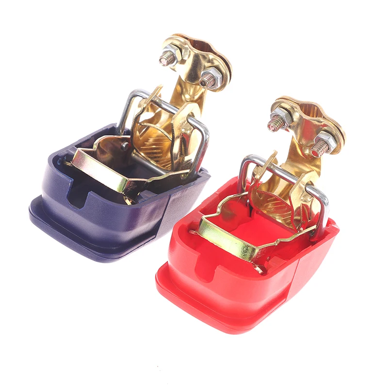 

1Pair 12V Quick Release Battery Terminals Clamps For Car Boat Motorcycle Sturdy Durable BatteryTerminals AllSize Car Accessories