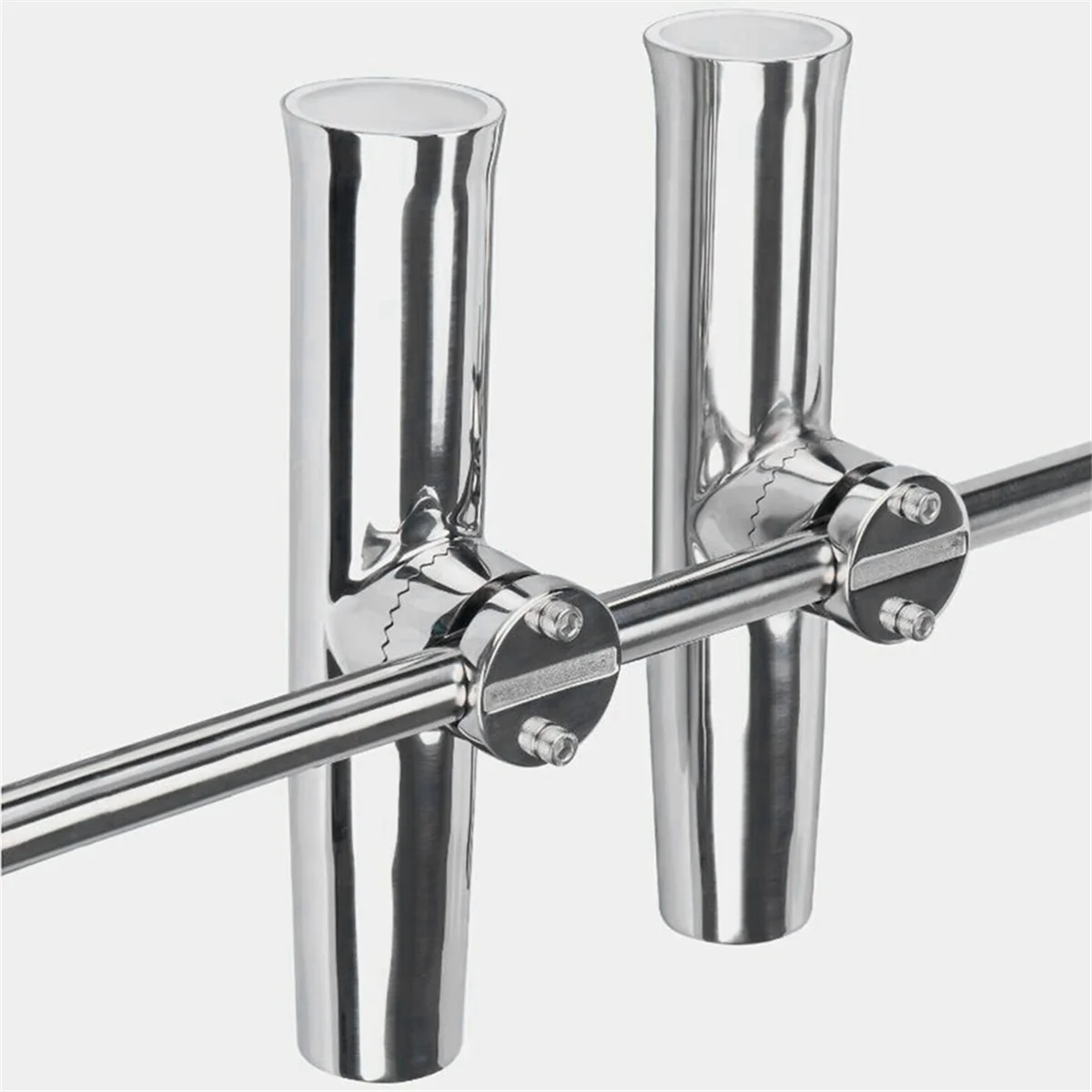 2 шт. держатель для удочки морской лодки из нержавеющей стали с зажимом на рейке