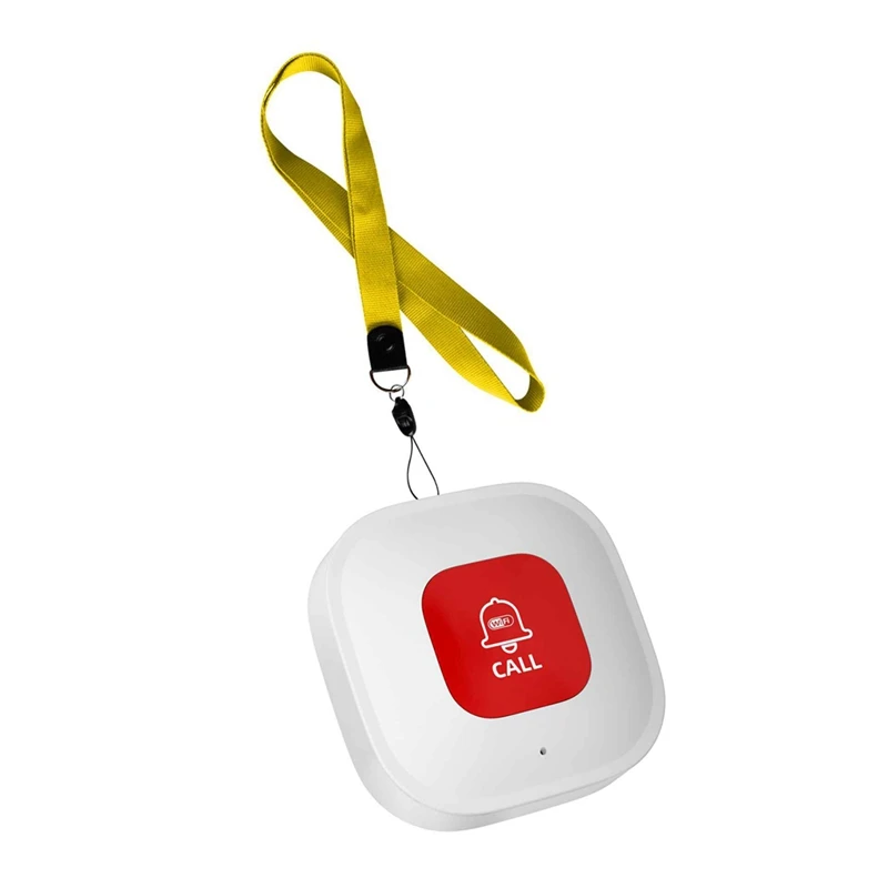 

Tuya Wifi Smart SOS Call Button Emergency Call Button Phone Alert Transmitter For Patient