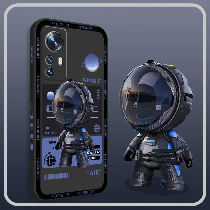 

Mech Astronaut Phone Case For Xiaomi Mi 13 12S 12 11 Ultra 10 9 12T 11T 10T 9T Lite Poco F5 F4 X4 M4 F3 X3 Pro 4G 5G GT Cover