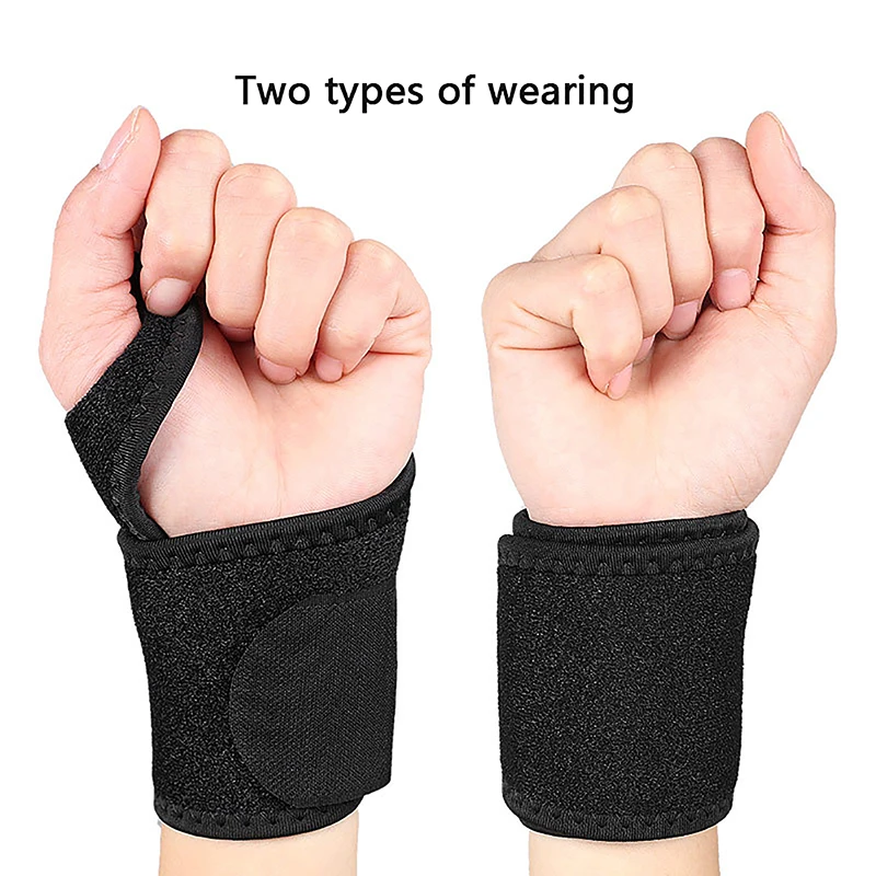 

New Sports Wrist Brace Fitness Basketball Wrist Support Gloves Wrist Guard Band Brace Support Carpal Pain Bandage Wristband