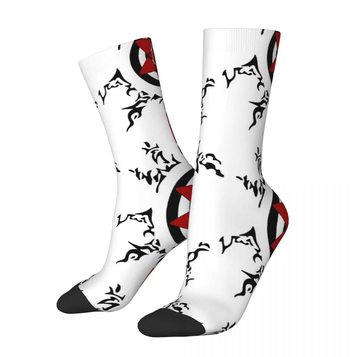 

Funny Happy Men's Socks Each Others Curse Vintage Harajuku Japanese anime Hip Hop Novelty Seamless Crew Crazy Sock Gift Printed